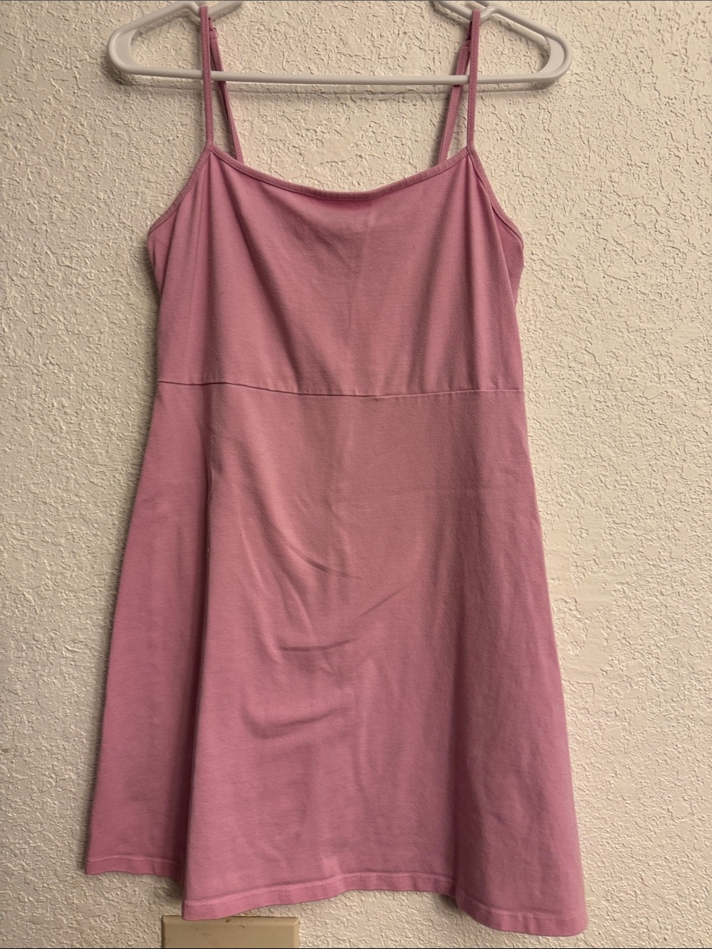 Forever 21 Dusty Rose Spaghetti-Strap Mini Dress